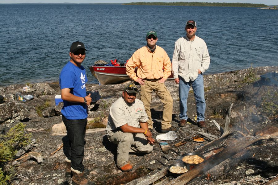 corporate fishing trip